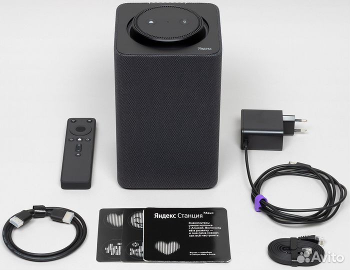 Умная колонка Яндекс станция Макс с Алисой