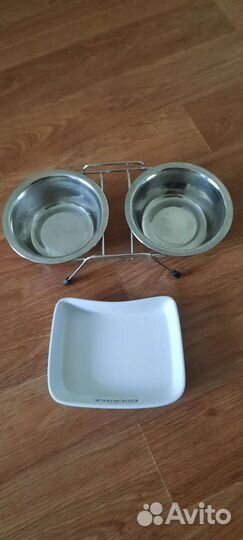 Миски для кошек на подставке