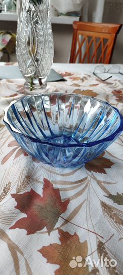 Рубиновое стекло Чехия цветное СССР