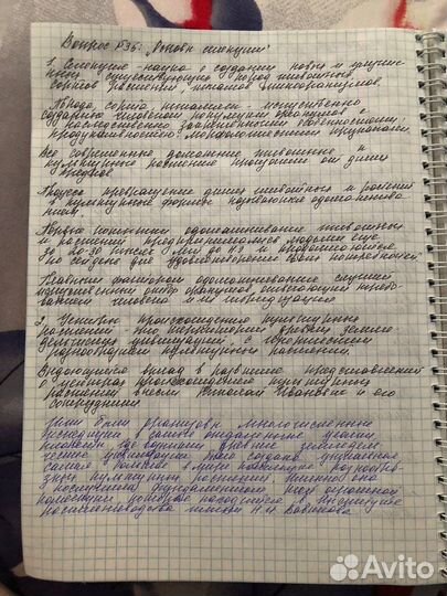 Перепишу лекции, конспекты от руки