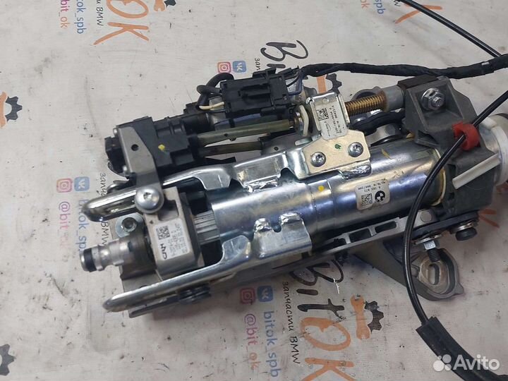 Рулевая колонка электро BMW e60 e61 под ключ