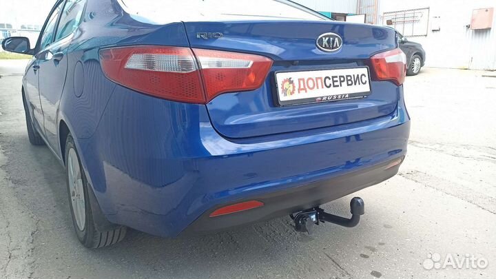 Фаркоп на Kia Rio / Hyundai Solaris 2011-2017 г.в