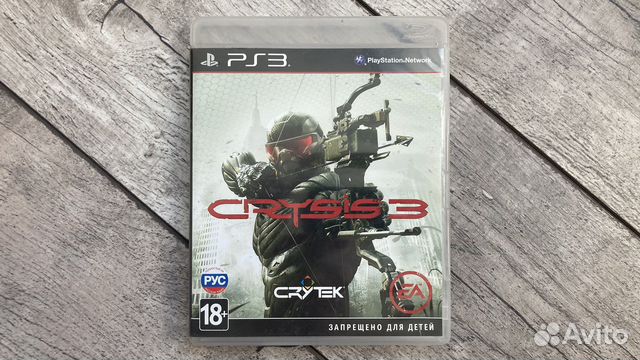 Crysis 3 Ps3 лицензия игры диск