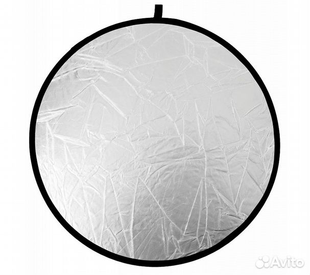 Отражатель 2в1 Raylab RF-09 белый/серебристый 80см