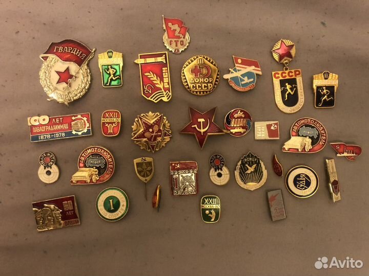 Значки СССР