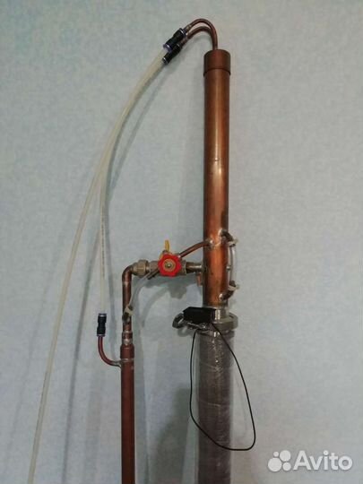 Ректификационная медная колонна 