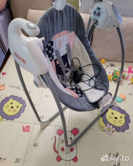 Детские электронные качели