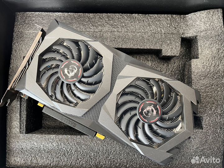 Видеокарта msi gtx 1650 gaming x 4gb