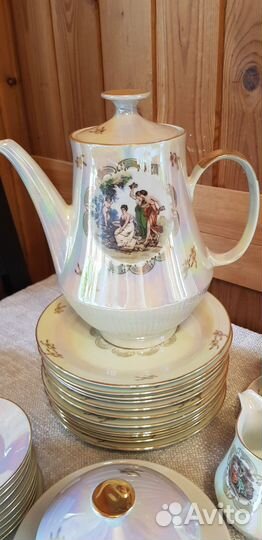 Столовый сервиз на 12 персон гдр