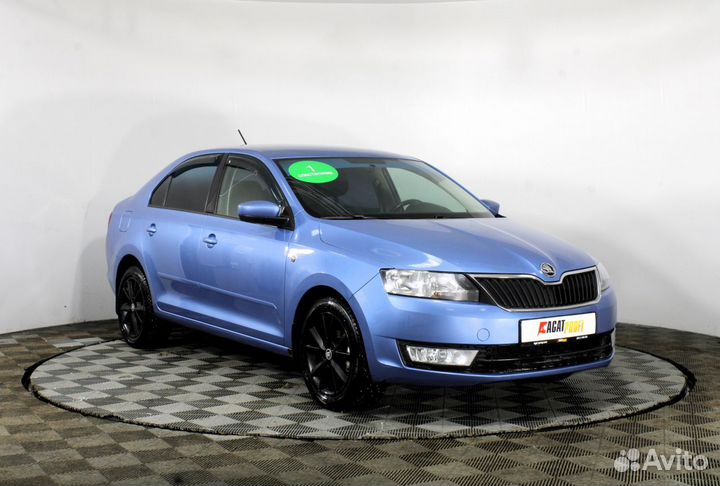 Skoda Rapid 1.6 МТ, 2016, 103 000 км