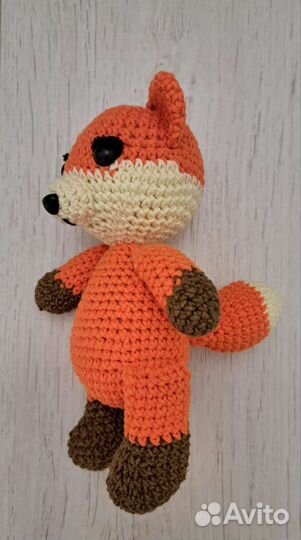 Лисёнок игрушка ручной работы