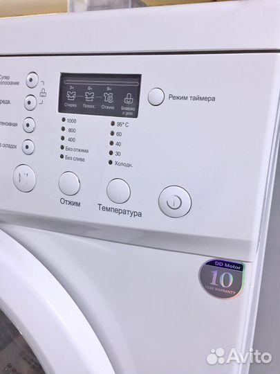 Стиральная машина бу бесшумная LG Direct Drive