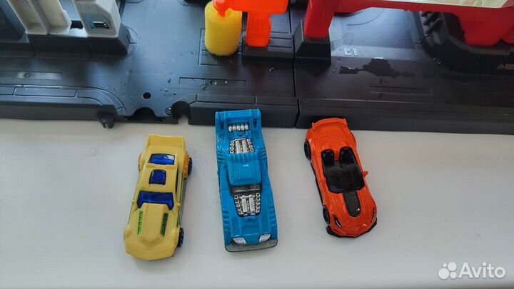 Hot wheels Сити трек автомойка