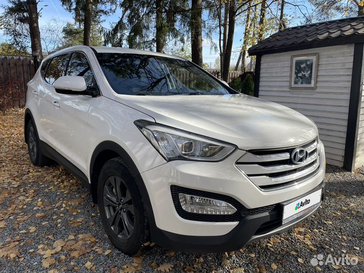 Hyundai Santa Fe 2.2 AT, 2015, 179 700 км