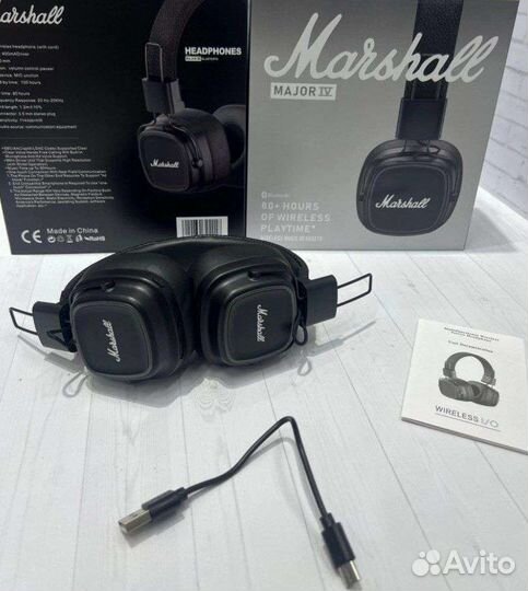Беспроводные наушники Marshall major 4