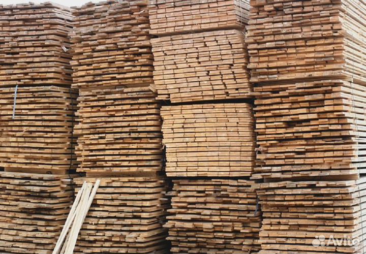 Доска обрезная хвоя 40x150x6000