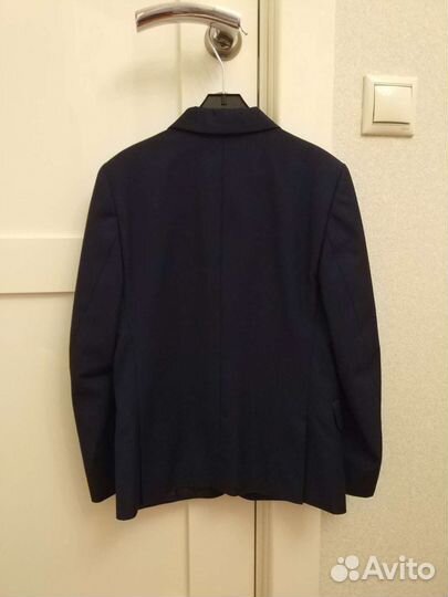 Пиджак школьный синий 128 размер