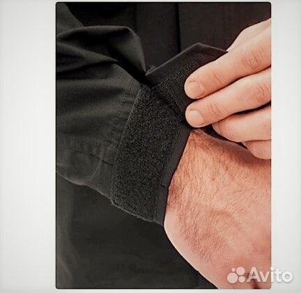 Мужской тактический костюм, черный, летний