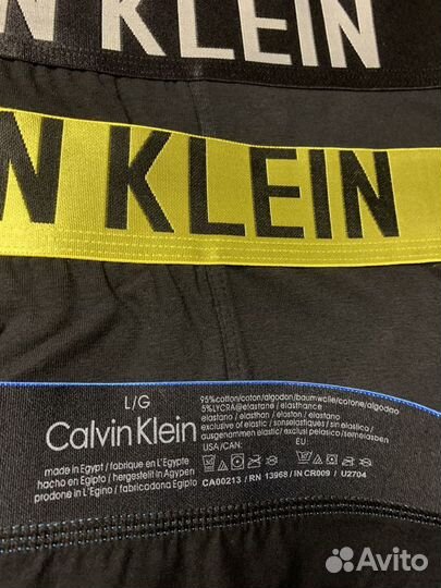 Трусы мужские calvin klein