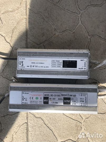 Блоки питания led