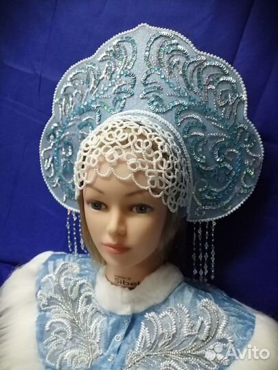 Кокошник снегурочки