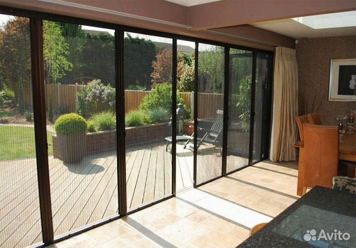 Москитные сетки плиссе