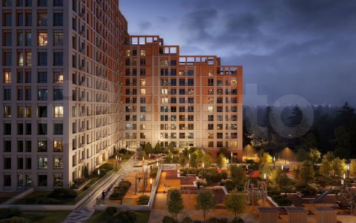 3-к. квартира, 98,3 м², 12/28 эт.