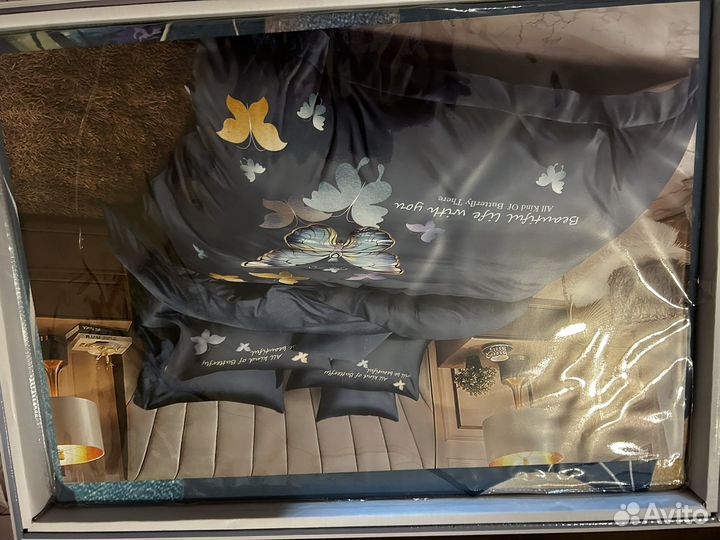 Постельное белье сатин евро