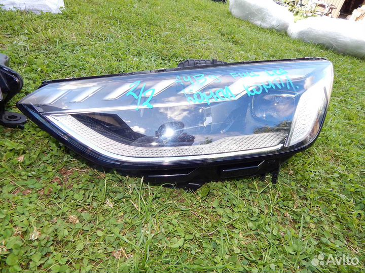 Фара передняя (комплект) Audi A4 B9 рестайлинг (20