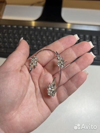 Каффы серьги