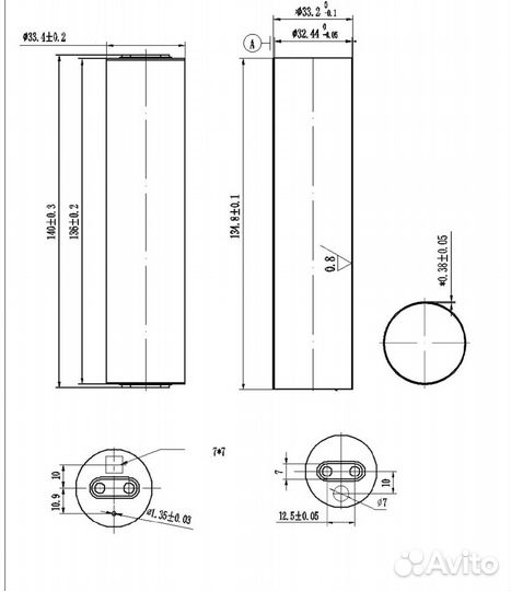 Lifepo4 48v15ah+BMS 45A