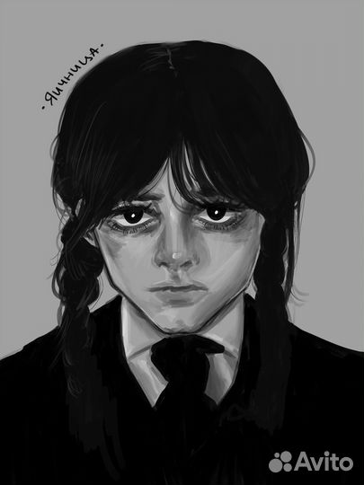 Цифровой портрет по фото на заказ