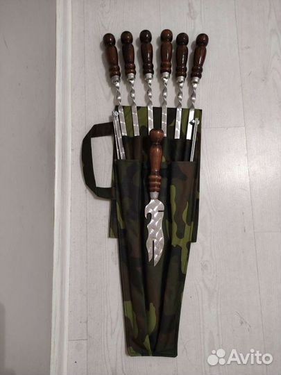 Набор подарочный шампура мангал чехол