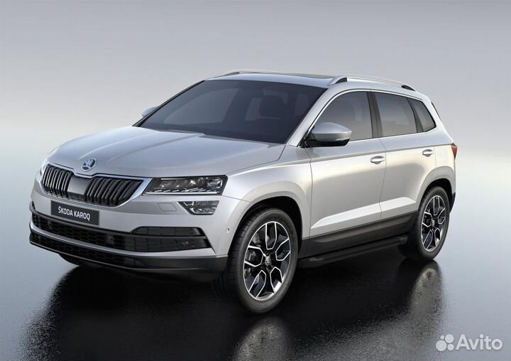 Пороги Подножки Skoda Karoq 2020- 