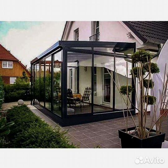 Зимний сад / Алюминиевые конструкции