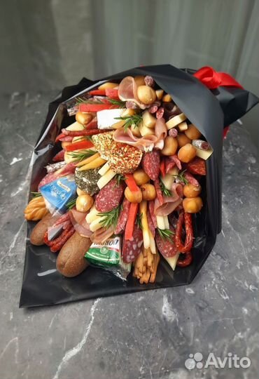 Мужские букеты съедобные