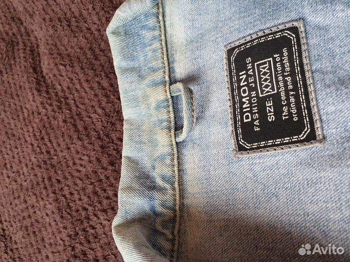 Джинсовая куртка 52 и мастерка 48