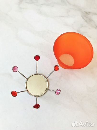 Подсвечник Винтаж Swarovski Оригинал Кристаллы