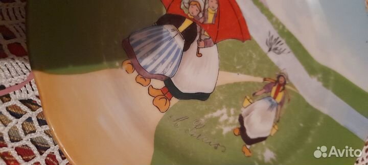 Декоративные тарелки.Франция и Китай.винтаж