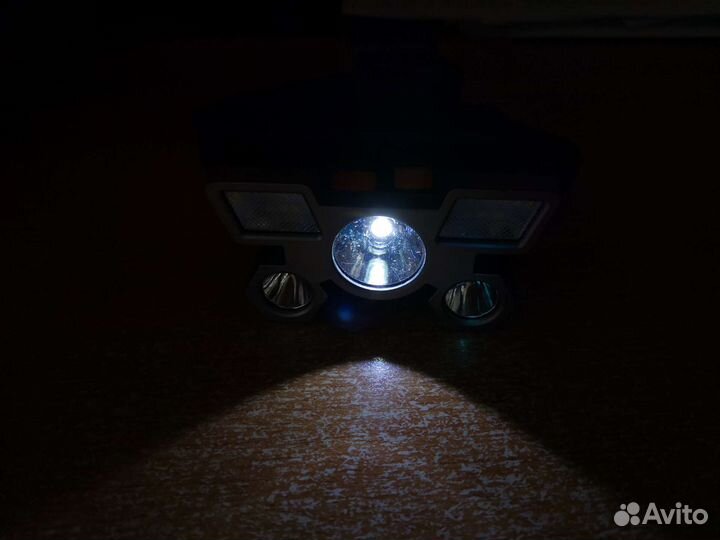 Налобный фонарь аккумуляторный