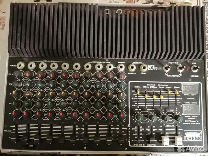 Микшерный пульт активный