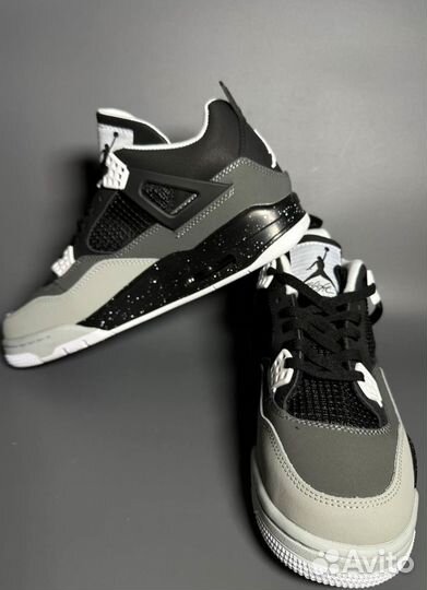 Кроссовки Air Jordan 4 Retro Fear Pack Люкс