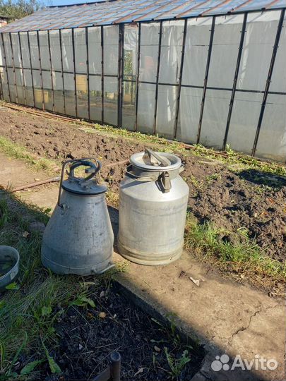 Фляга алюминиевая молочная 40 литров и 20л