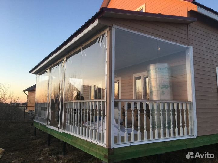 Гибкие и мягкие окна для веранд