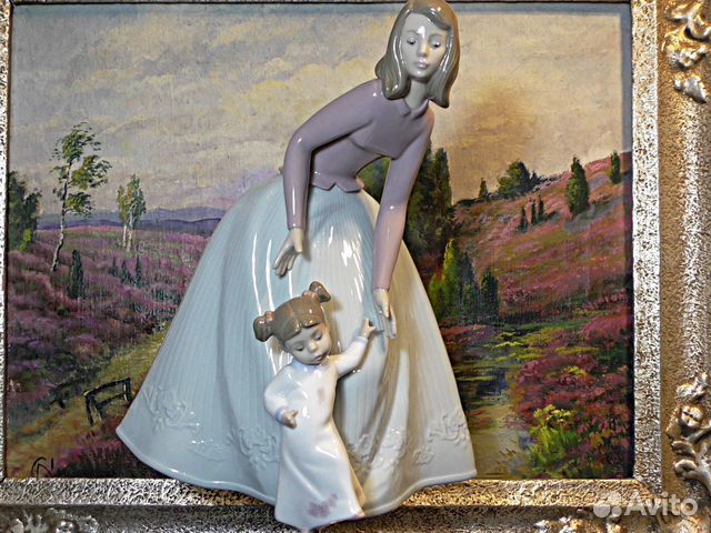 Nao by Lladro.Первые шаги.Статуэтка.Фарфор.Испания
