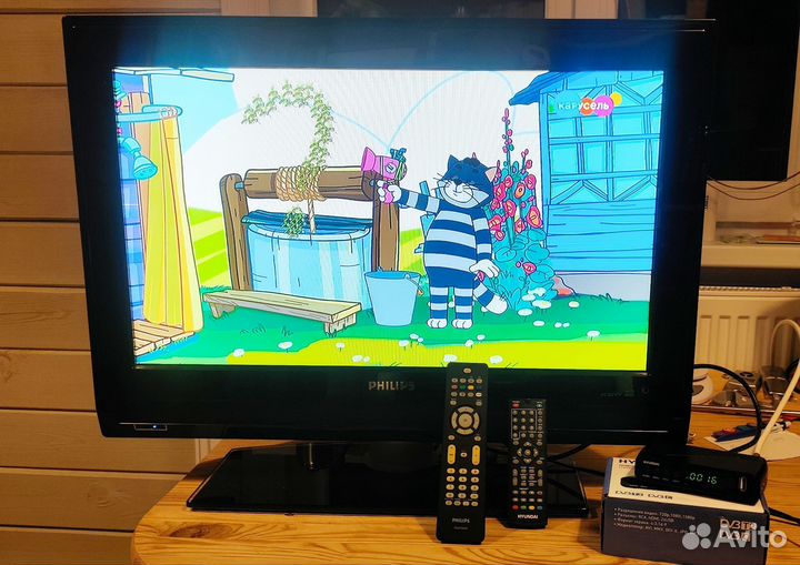 Телевизор Philips 26pfl7532d + приёмник цифр. тв