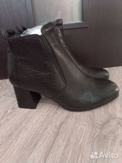Ботинки демисезонные женские нат.кожа 37 р-р