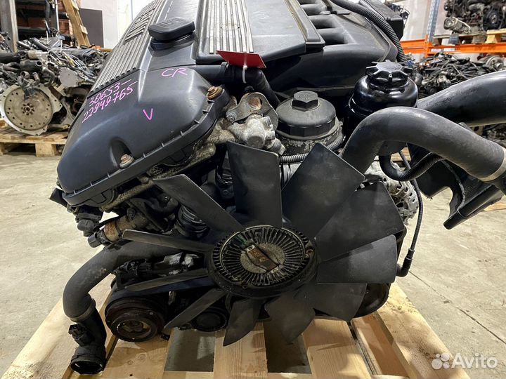 Двигатель 306S3 M54B30 для BMW X5 E53 в сборе рест кредит