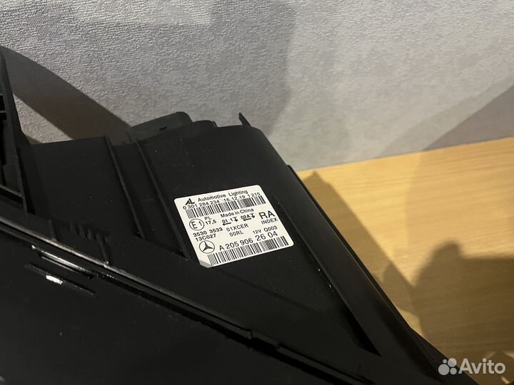 Фары Mercedes w205 дорестайлинг всборе с блоками