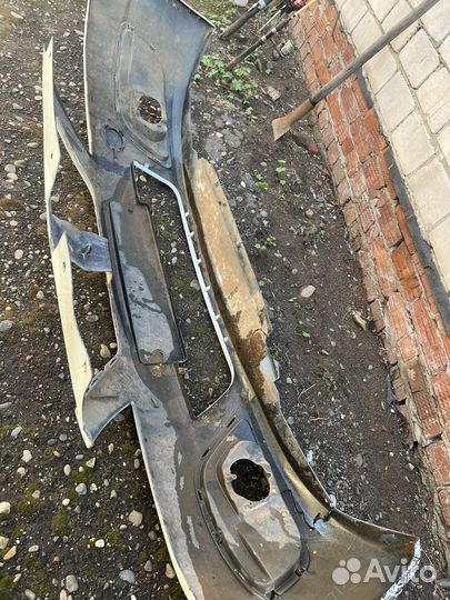 Передний бампер ларгус